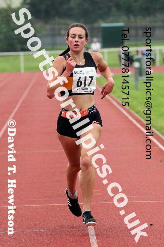 Women and Girls 1500 metres, 2021 North Eastern Track and Field Champs., Middesbrough. Photo: David T. Hewitson/Sports for All Pics